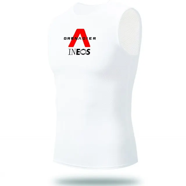 2021 г., INEOS GRENADIER TEAM, белый, без рукавов, базовый слой, сетка, нижнее белье, жилет для езды на велосипеде, размеры Трикотаж велосипедная одежда
2021 г., INEOS GRENADIER TEAM, белый, без рукавов, базовый слой, сетка, нижнее белье, жилет для езды на велосипеде, размеры Трикотаж велосипедная одежда