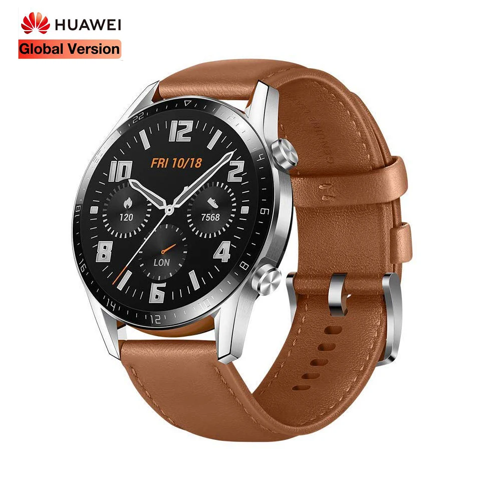 Global HUAWEI Watch GT2 GT 2 Smartwatch Heart Rate Tracker Smart Watch Support GPS Man Sport Tracker SmartWatch For Android IOS
Global HUAWEI Watch GT2 GT 2 Smartwatch Heart Rate Tracker Smart Watch Support GPS Man Sport Tracker SmartWatch For Android IOS