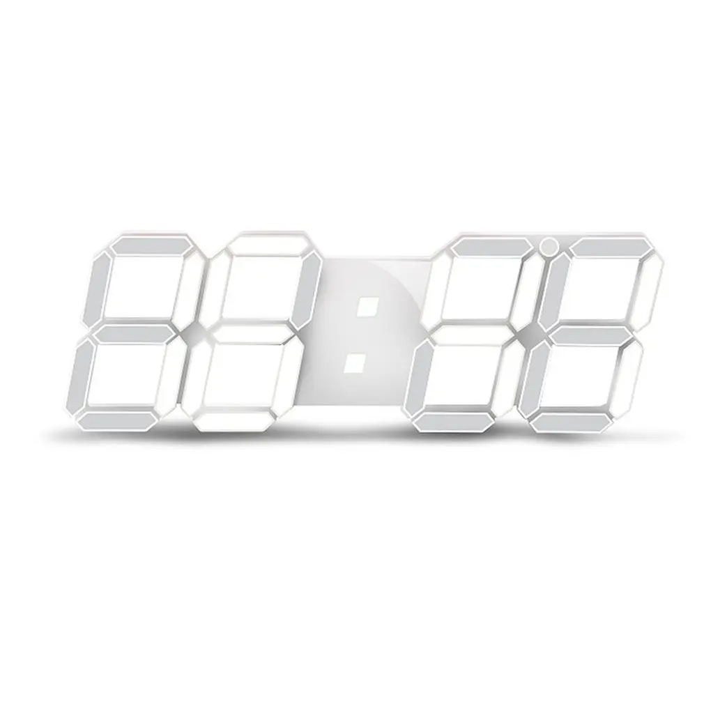 Цифровой 3d-будильник, настенные часы, настольные часы с повтором сигнала, календарем, термометром, отображением времени, даты, температуры 
Цифровой 3d-будильник, настенные часы, настольные часы с повтором сигнала, календарем, термометром, отображением времени, даты, температуры