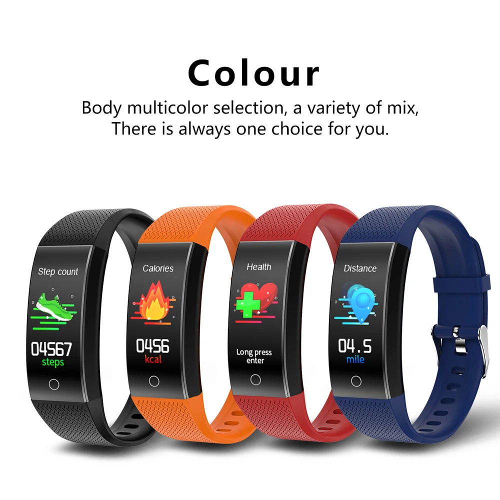 Smart Band Body Temperature Watch Fitness Tracker Bracelet IP68 Waterproof For Sport Pedometer Fitness Bracelet Blood Pressure
Smart Band Body Temperature Watch Fitness Tracker Bracelet IP68 Waterproof For Sport Pedometer Fitness Bracelet Blood Pressure