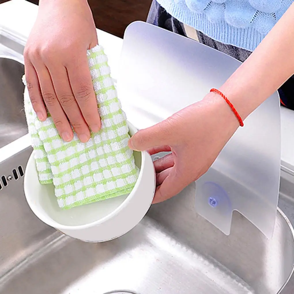 2 Pieces Flat Sink Water Baffle Splash Resistant Guard Sucker Waterproof Board Splashproof Kitchen Gadget Tool
2 Pieces Flat Sink Water Baffle Splash Resistant Guard Sucker Waterproof Board Splashproof Kitchen Gadget Tool