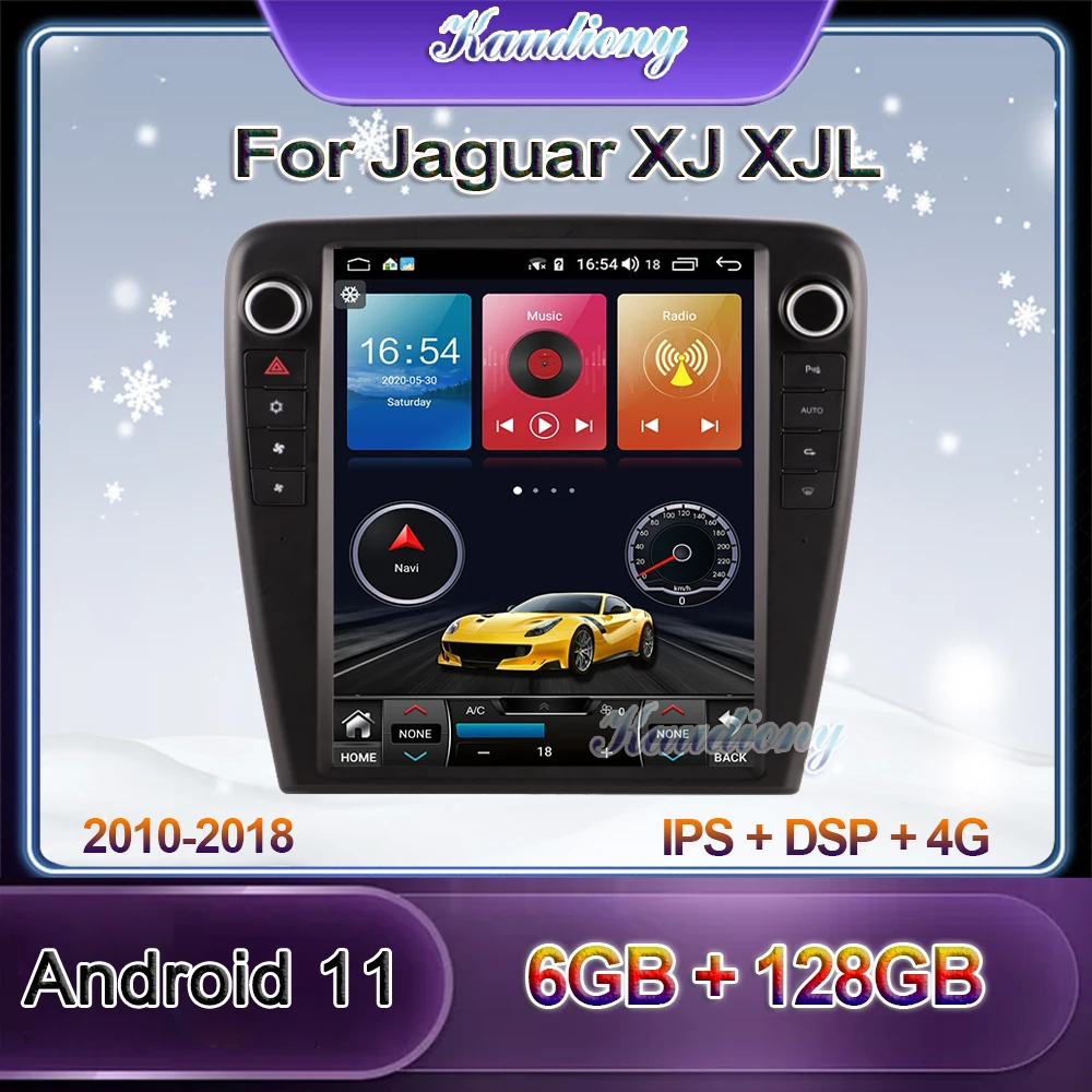 Kaudiony 12.1" Tesla Style Android 11 Car Radio For Jaguar XJ XJL Car DVD Multimedia Player Auto GPS Navigation Stereo 2010-2018
Kaudiony 12.1" Tesla Style Android 11 Car Radio For Jaguar XJ XJL Car DVD Multimedia Player Auto GPS Navigation Stereo 2010-2018