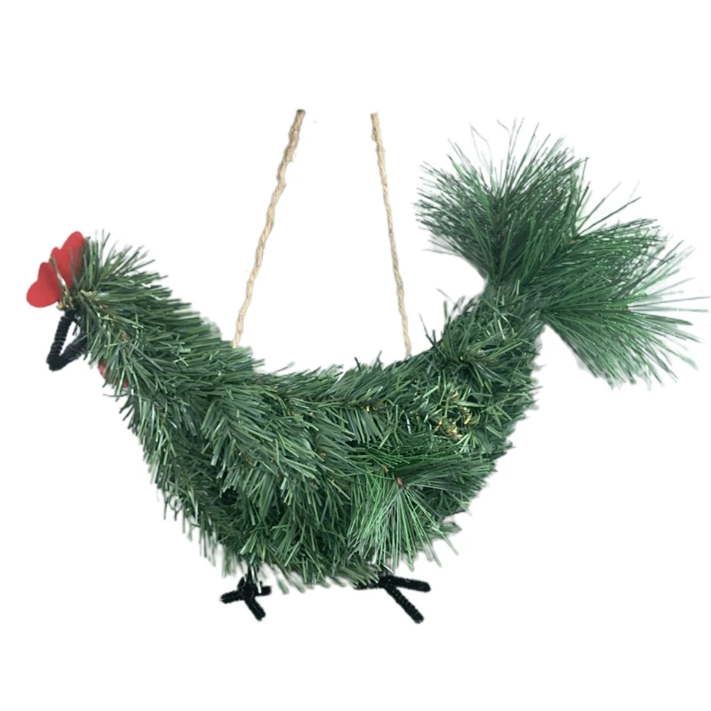12 Inch Rooster Chicken Wreath Artificial Pine Wreath for front Door Christmas Garland Halloween Thanksgiving Farmhouse 
12 Inch Rooster Chicken Wreath Artificial Pine Wreath for front Door Christmas Garland Halloween Thanksgiving Farmhouse