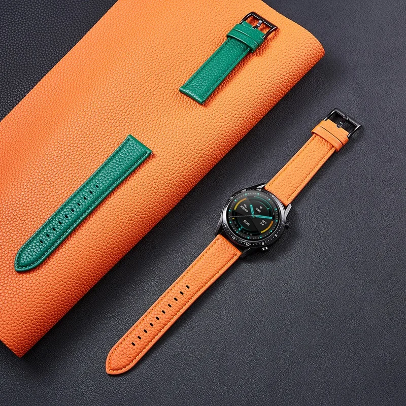 20mm 22mm Genuine Leather Strap Men Sport Band for Huawei GT 2 Pro Honor Magic Samsung Galaxy Watch42mm 46mm S3 Amazfit GTR 47mm
20mm 22mm Genuine Leather Strap Men Sport Band for Huawei GT 2 Pro Honor Magic Samsung Galaxy Watch42mm 46mm S3 Amazfit GTR 47mm