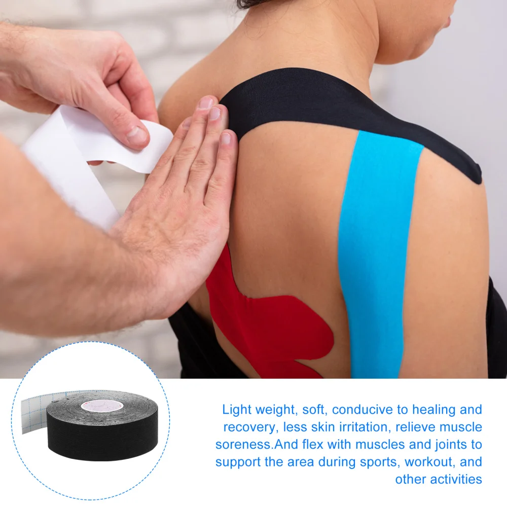 5 Rolls Gymnastic Therapeutic Athletic Sports Tape Support Kinesiology Tapes
5 Rolls Gymnastic Therapeutic Athletic Sports Tape Support Kinesiology Tapes