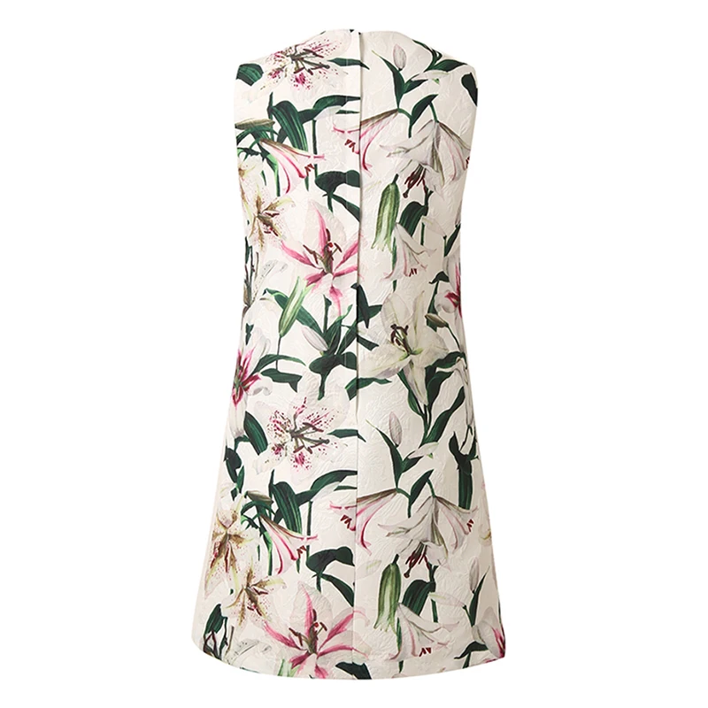 MIUXIMO 2019 Newest Fall Dress Fashion A-Line O-Neck Sleeveless Tank Diamonds Elegant Lily Print Above Knee Dress Women vestidos
MIUXIMO 2019 Newest Fall Dress Fashion A-Line O-Neck Sleeveless Tank Diamonds Elegant Lily Print Above Knee Dress Women vestidos