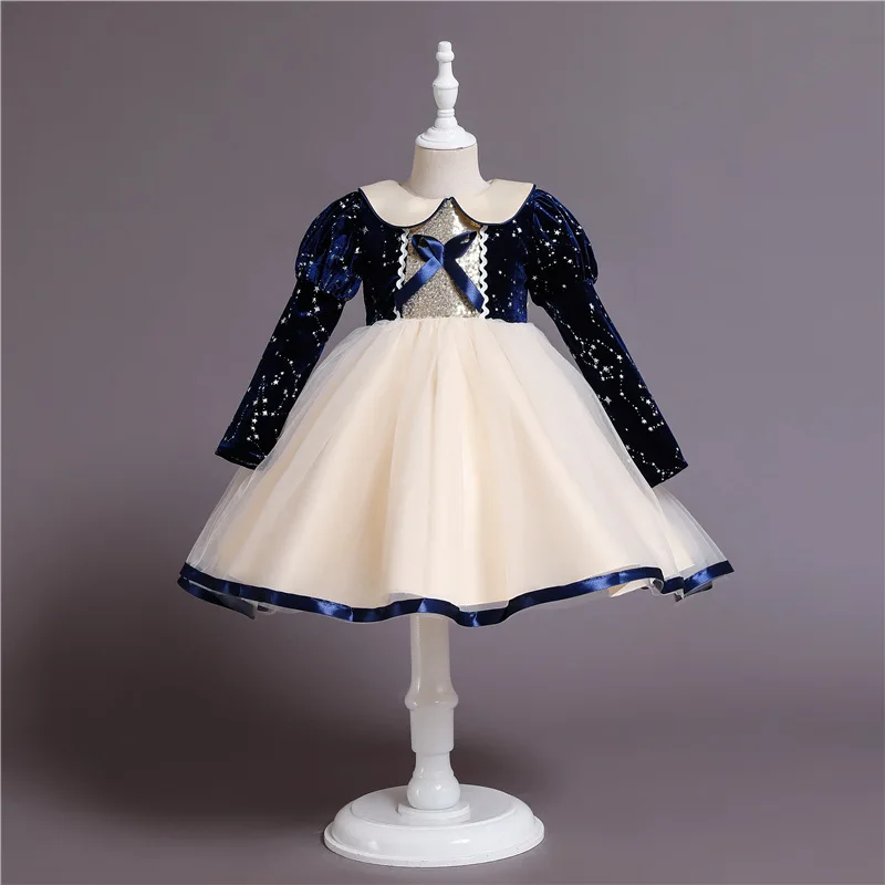 Baby Girl Winter Print Color Matching Evening Dress Children Piano Costume Toddler Infant Wedding Birthday Party Princess Dress
Baby Girl Winter Print Color Matching Evening Dress Children Piano Costume Toddler Infant Wedding Birthday Party Princess Dress
