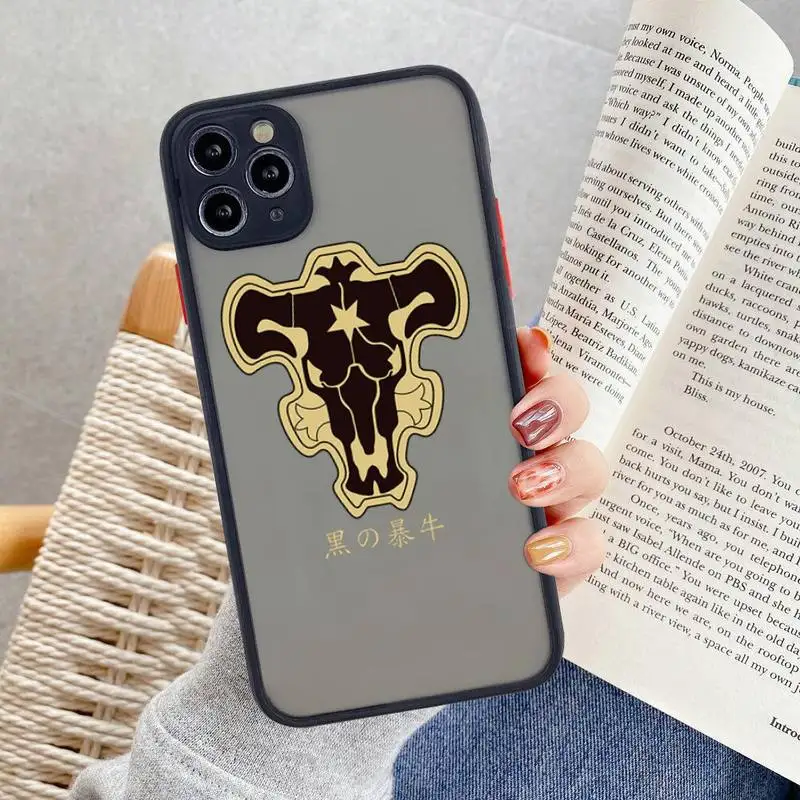 Black Clover Anime Phone Case For iphone 12 11 Pro Max Mini XS 8 7 Plus X SE 2020 XR Matte Transparent Cover
Black Clover Anime Phone Case For iphone 12 11 Pro Max Mini XS 8 7 Plus X SE 2020 XR Matte Transparent Cover