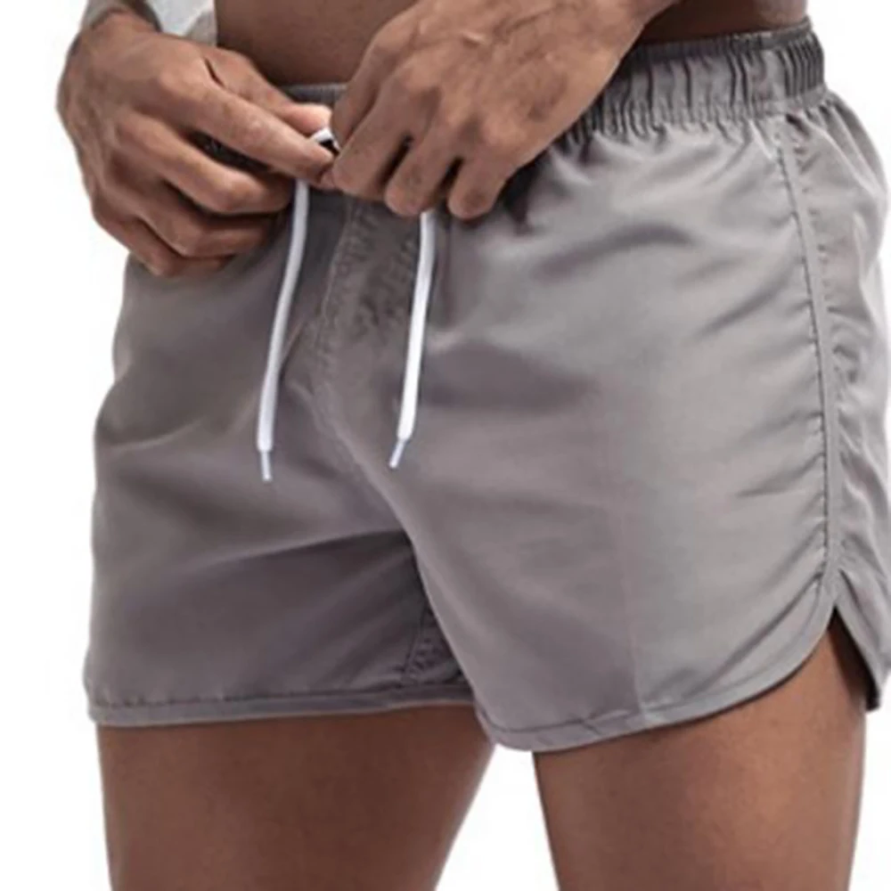 Men's Board Shorts Gym Sport Shorts Men Elastic Waist Lace-up Workout Shorts Training Swimwear Men Beach Quick-drying Shorts
Men's Board Shorts Gym Sport Shorts Men Elastic Waist Lace-up Workout Shorts Training Swimwear Men Beach Quick-drying Shorts