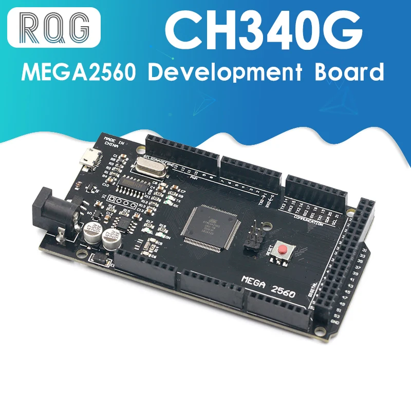 Robot Mega 2560 R3 for MEGA2560 CH340G/ATmega2560-16AU MicroUSB. With Bootloader for arduino Tenstar
Robot Mega 2560 R3 for MEGA2560 CH340G/ATmega2560-16AU MicroUSB. With Bootloader for arduino Tenstar