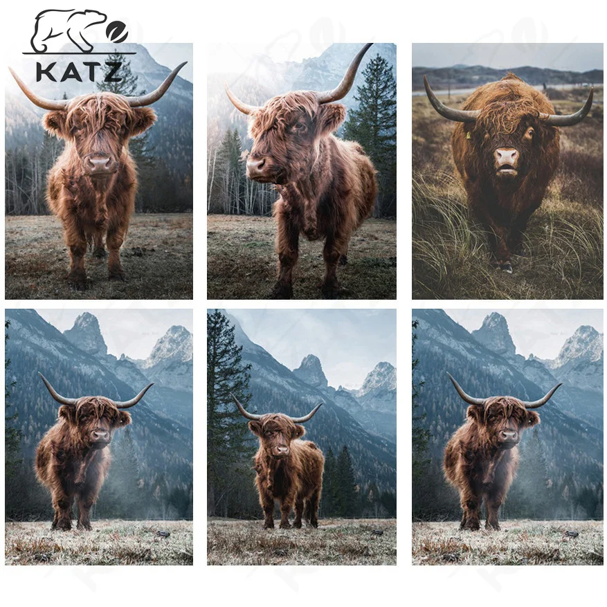 5D Diamond Painting Plateau Cow Picture Embroidery Modern Animal Diamond Mosaic Photo Cross Stitch Painting Home Decoration 
5D Diamond Painting Plateau Cow Picture Embroidery Modern Animal Diamond Mosaic Photo Cross Stitch Painting Home Decoration
