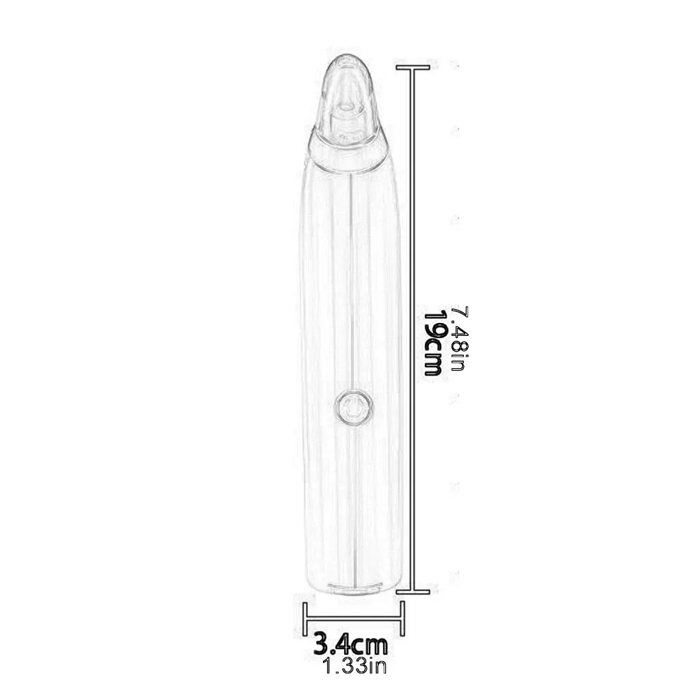 Portable Electric Blackhead Suction Instrument Beauty Tool Blackhead Removal Cleansing Instrument Facial Beauty Pen
Portable Electric Blackhead Suction Instrument Beauty Tool Blackhead Removal Cleansing Instrument Facial Beauty Pen