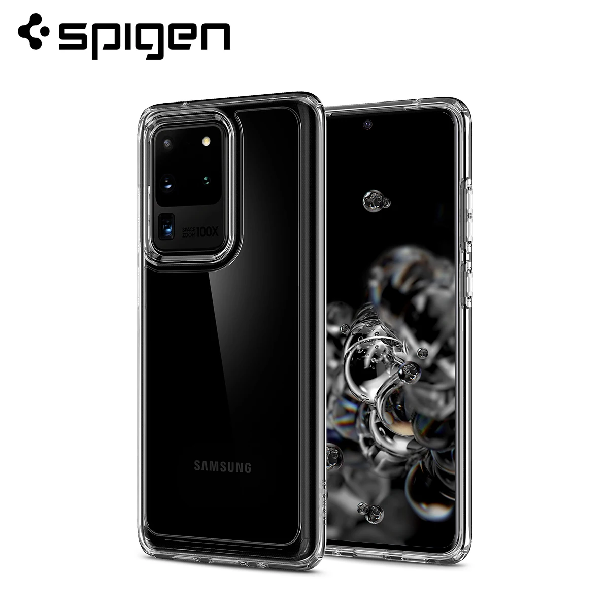 Фото Spigen прочный защитный чехол для Samsung Galaxy S20 Ultra/Galaxy Plus/Galaxy матовый черный