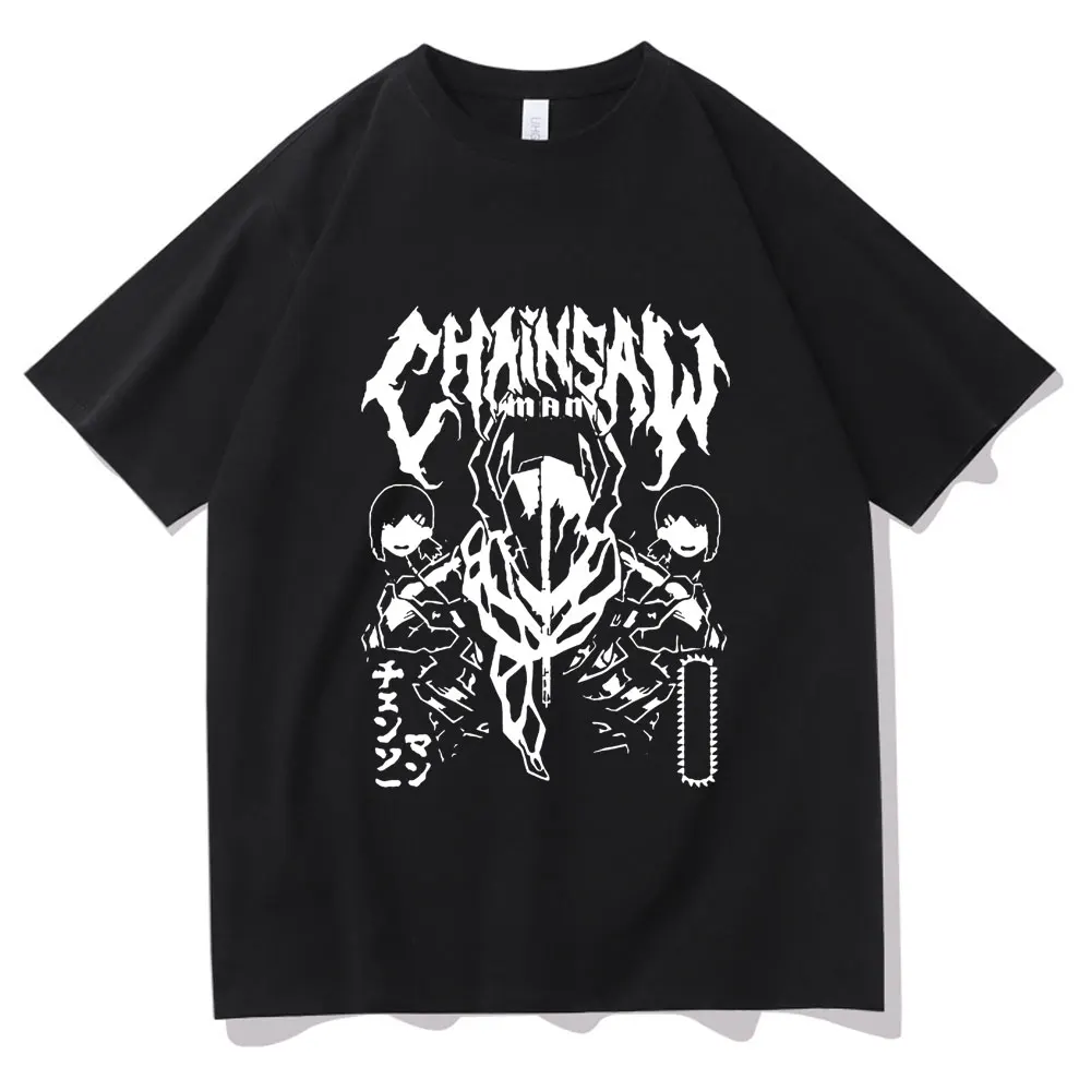 Fashion Manga Style T Shirt Chainsaw Man Print Tshirt Summer Men Women Shrink-proof Cotton T-shirt Couples Oversized EU Size Tee
Fashion Manga Style T Shirt Chainsaw Man Print Tshirt Summer Men Women Shrink-proof Cotton T-shirt Couples Oversized EU Size Tee
