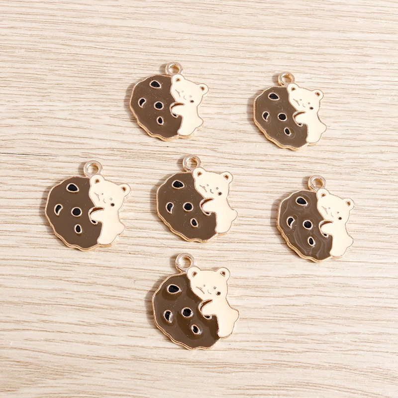 10pcs 20*23mm Animal Charms Cartoon Enamel Bear Charms for Making Pendants Necklaces Earrings Keychain DIY Jewelry Findings
10pcs 20*23mm Animal Charms Cartoon Enamel Bear Charms for Making Pendants Necklaces Earrings Keychain DIY Jewelry Findings