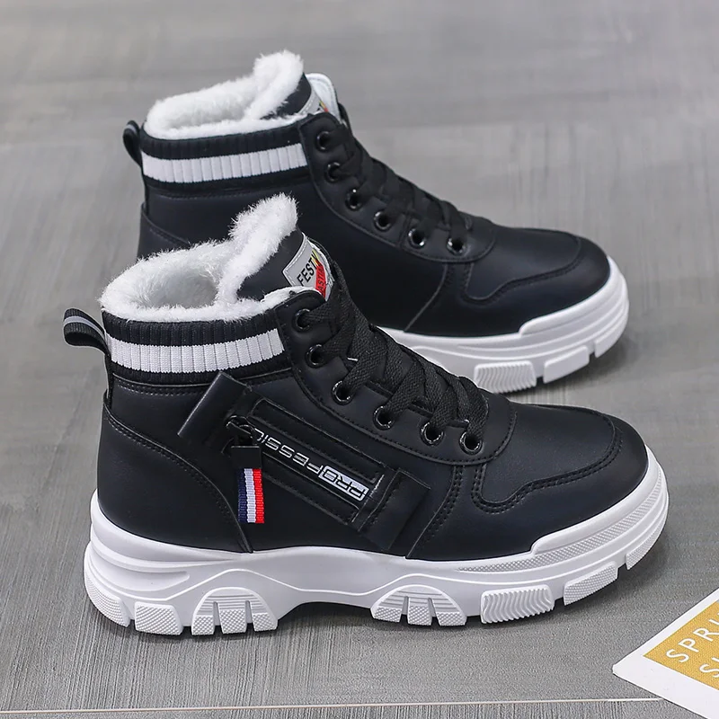 Winter Boots Women Ankle Boots Warm PU Plush Winter Woman Shoes Flats Lace Up Ladies Shoes Women Short Boots
Winter Boots Women Ankle Boots Warm PU Plush Winter Woman Shoes Flats Lace Up Ladies Shoes Women Short Boots