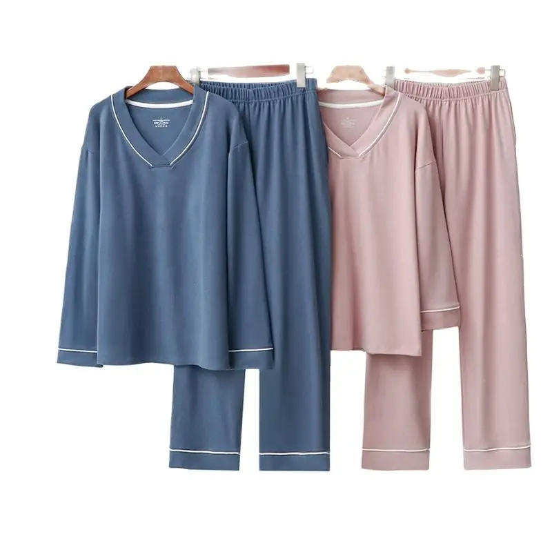 Осенне-зимняя новая теплая парная одежда для сна с начесом, женская мягкая пижама с длинным рукавом, мужской комплект из двух предметов, дом...
Осенне-зимняя новая теплая парная одежда для сна с начесом, женская мягкая пижама с длинным рукавом, мужской комплект из двух предметов, дом...