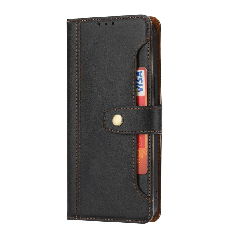 Suitable for iPhone 12 Vintage calfskin magnetic buckle flip phone cover card holder Apple 12 Mini protective case
Suitable for iPhone 12 Vintage calfskin magnetic buckle flip phone cover card holder Apple 12 Mini protective case