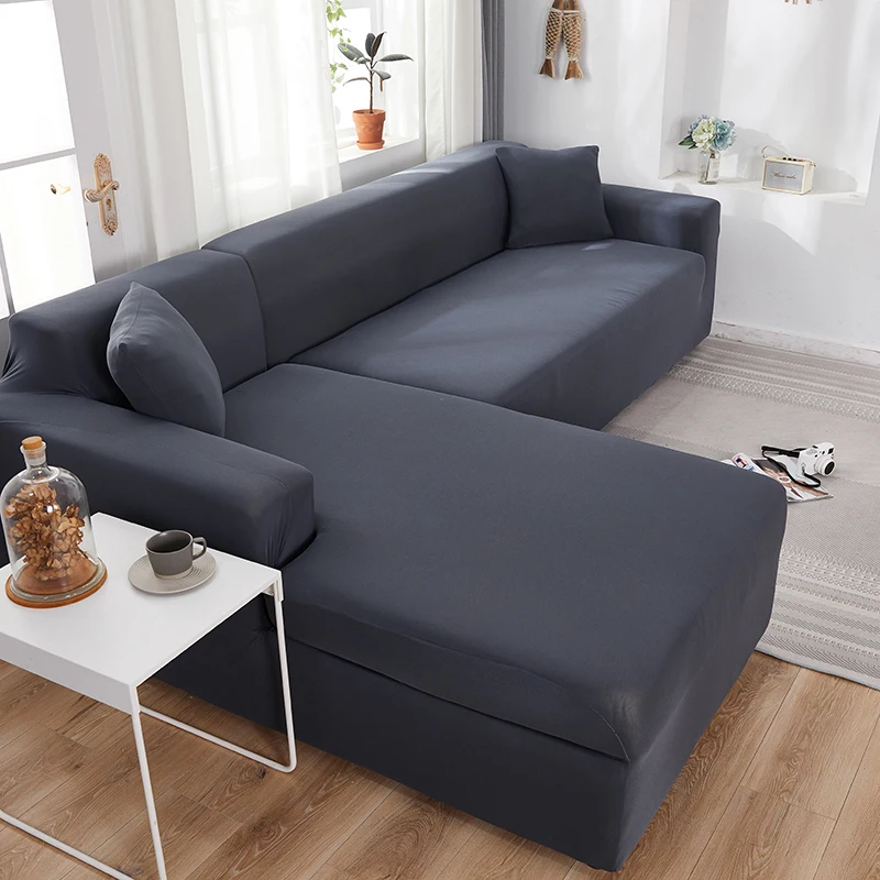 Plain Corner Sofa Covers for Living Room Elastic Spandex Couch Cover Stretch Slipcovers L Shape Sofa Need Buy 2pcs Sofa Cover
Plain Corner Sofa Covers for Living Room Elastic Spandex Couch Cover Stretch Slipcovers L Shape Sofa Need Buy 2pcs Sofa Cover