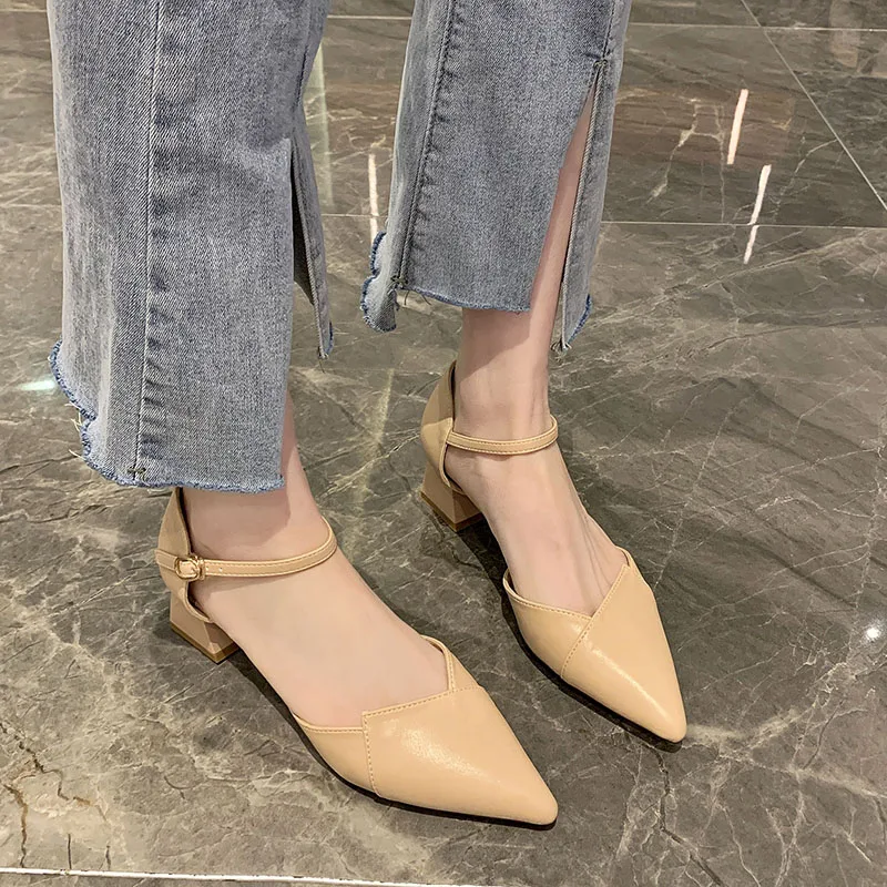 Beige Heeled Sandals Shoes Closed Toe 2021 Summer Buckle Strap Med Black Clear Girls Block Comfort Fashion Medium New Basic Rubb
Beige Heeled Sandals Shoes Closed Toe 2021 Summer Buckle Strap Med Black Clear Girls Block Comfort Fashion Medium New Basic Rubb