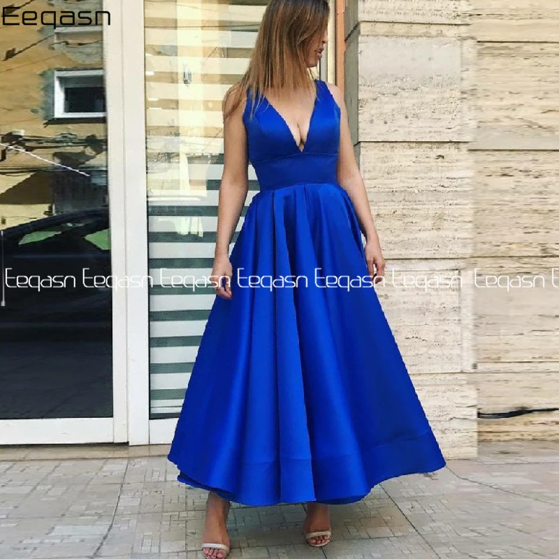 Vestidos de fiesta A-Line Elegant Prom Dress Ankle Length Vestido formatura 2020 Women Formal Dress Gala Dress
Vestidos de fiesta A-Line Elegant Prom Dress Ankle Length Vestido formatura 2020 Women Formal Dress Gala Dress