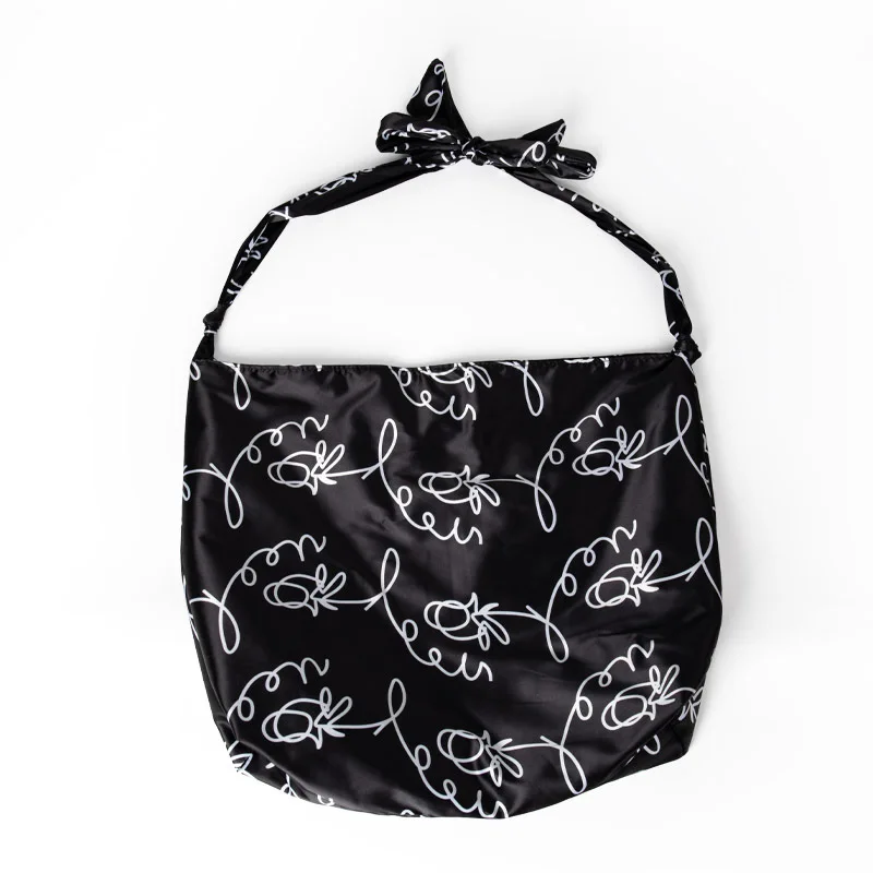 Female Bag Polyester Flower Bucket Bag Joker Bow Girl Shoulder Bag Satchels 
Female Bag Polyester Flower Bucket Bag Joker Bow Girl Shoulder Bag Satchels