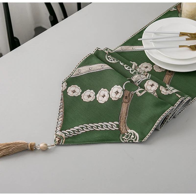 Diphylleia Table Runner Dinner Long Table Cover Horsebit Chain Floral Jacquard H Orange Garden Desk Decorative Mat With Tassel
Diphylleia Table Runner Dinner Long Table Cover Horsebit Chain Floral Jacquard H Orange Garden Desk Decorative Mat With Tassel