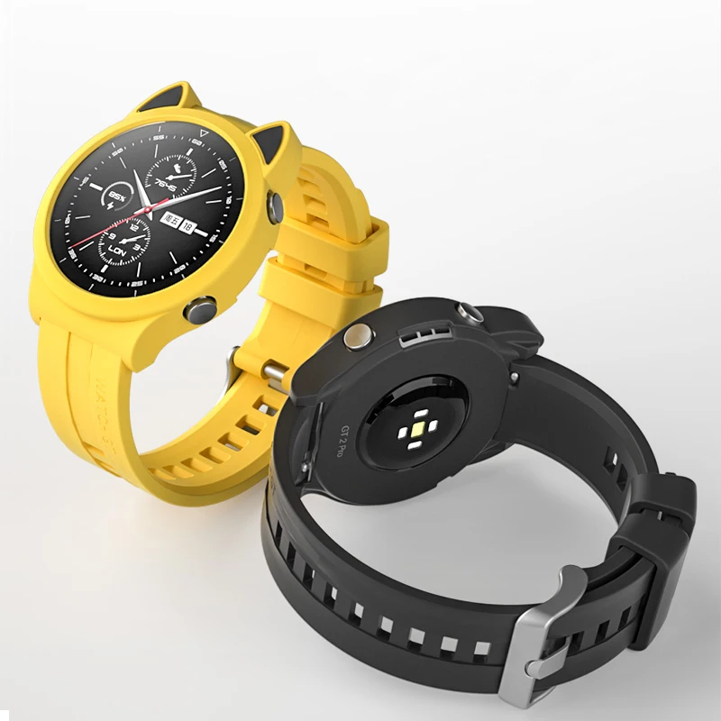 Чехол для HONOR Watch GS Pro Magic 2 46 мм мягкий силиконовый ремешок защитная рамка Huawei GT 2e