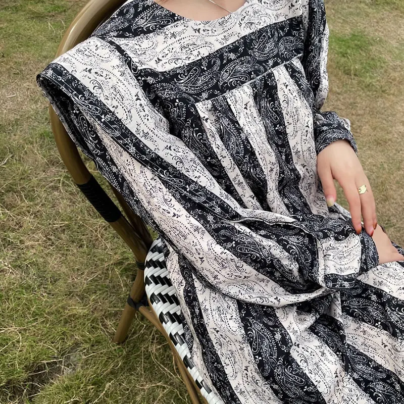 XITAO Striped Dress Fashion New Women Bandage Elegant Goddess Fan Casual Style Loose 2021 Spring Elegant Loose Dress ZLL5416
XITAO Striped Dress Fashion New Women Bandage Elegant Goddess Fan Casual Style Loose 2021 Spring Elegant Loose Dress ZLL5416