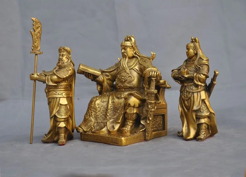 christmas China Brass famous Three Kingdoms Guan Gong Guan Ping Zhou Cang warrior God Set New Year
christmas China Brass famous Three Kingdoms Guan Gong Guan Ping Zhou Cang warrior God Set New Year