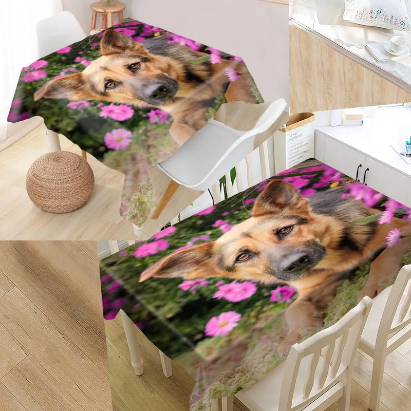 Custom German Shepherd Dog Table Cloth Oxford Fabric Rectangular Waterproof Oilproof Table Cover Family Party Tablecloth
Custom German Shepherd Dog Table Cloth Oxford Fabric Rectangular Waterproof Oilproof Table Cover Family Party Tablecloth