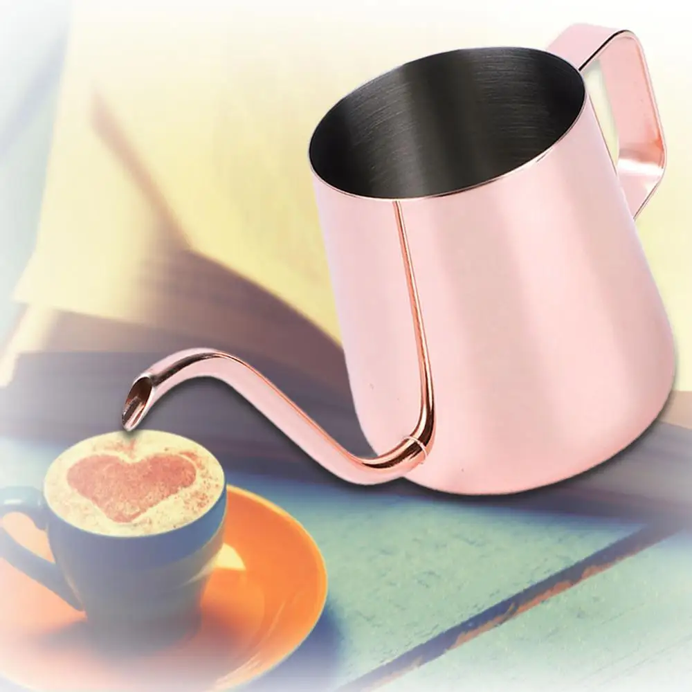 60% Hot Sales!!! 250ml Stainless Steel Long Narrow Spout Coffee Dripper Pot Kettle Kitchen Gadget
60% Hot Sales!!! 250ml Stainless Steel Long Narrow Spout Coffee Dripper Pot Kettle Kitchen Gadget