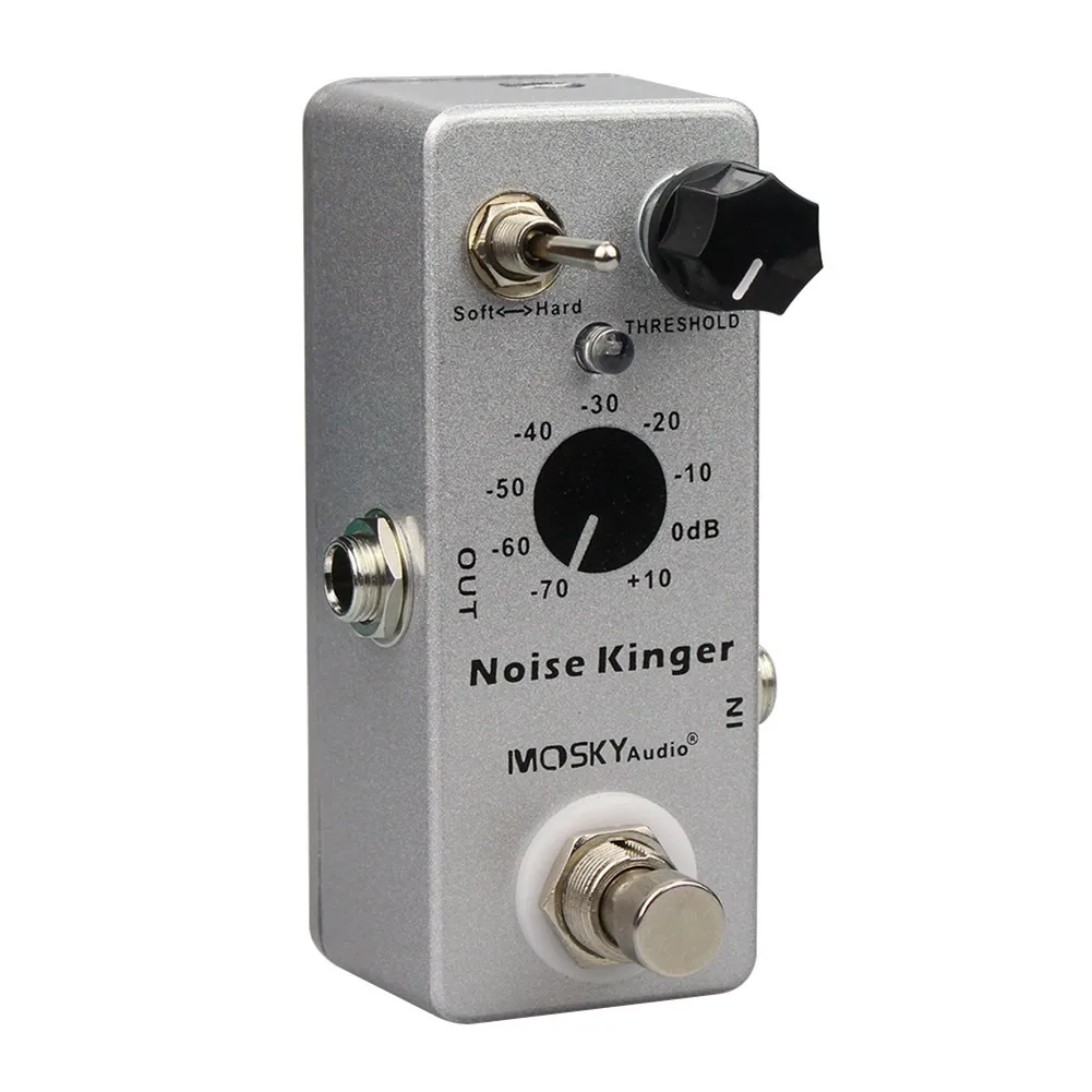MOSKYaudio Noise Kiinger Mini Noise Reduction Guitar Effect Pedal 2 Modes Full Metal Shell Effect Pedal Guitar Accessories NEW
MOSKYaudio Noise Kiinger Mini Noise Reduction Guitar Effect Pedal 2 Modes Full Metal Shell Effect Pedal Guitar Accessories NEW