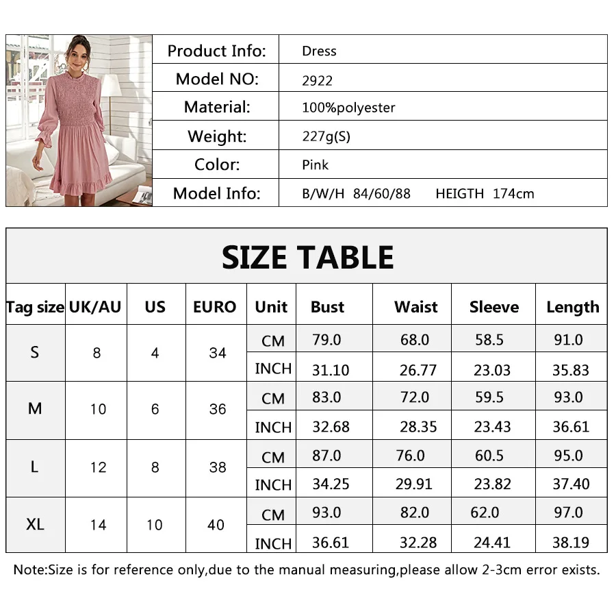 Solid Color A-Line Dress Women Shrinkage Design Ruffles Decor O-Neck Petal Sleeve Mid Waist Slim Mini Dress Elegant 2021 Spring
Solid Color A-Line Dress Women Shrinkage Design Ruffles Decor O-Neck Petal Sleeve Mid Waist Slim Mini Dress Elegant 2021 Spring