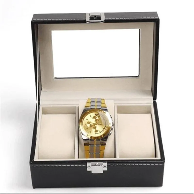 1/2/3/5/6 Grids Watch Box PU Leather Watch Case Holder Organizer Storage Box for Quartz Watches Jewelry Boxes Display Best Gift
1/2/3/5/6 Grids Watch Box PU Leather Watch Case Holder Organizer Storage Box for Quartz Watches Jewelry Boxes Display Best Gift