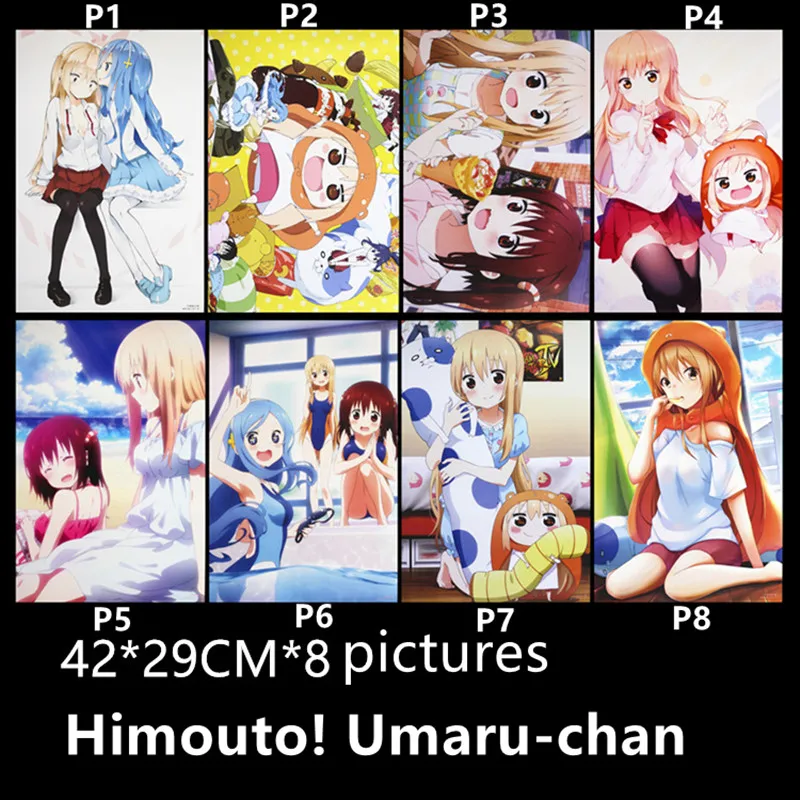 8 PCS/LOT Anime Himouto! Umaru-chan Embossing Poster toys Size 42x29 cm for gifts
8 PCS/LOT Anime Himouto! Umaru-chan Embossing Poster toys Size 42x29 cm for gifts