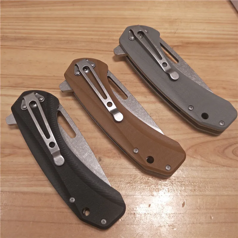 Tactical 60-61HRC Folding Knife D2 Blade Outdoor G10 Handle Camping Survival Hunting Knife EDC Tool
Tactical 60-61HRC Folding Knife D2 Blade Outdoor G10 Handle Camping Survival Hunting Knife EDC Tool