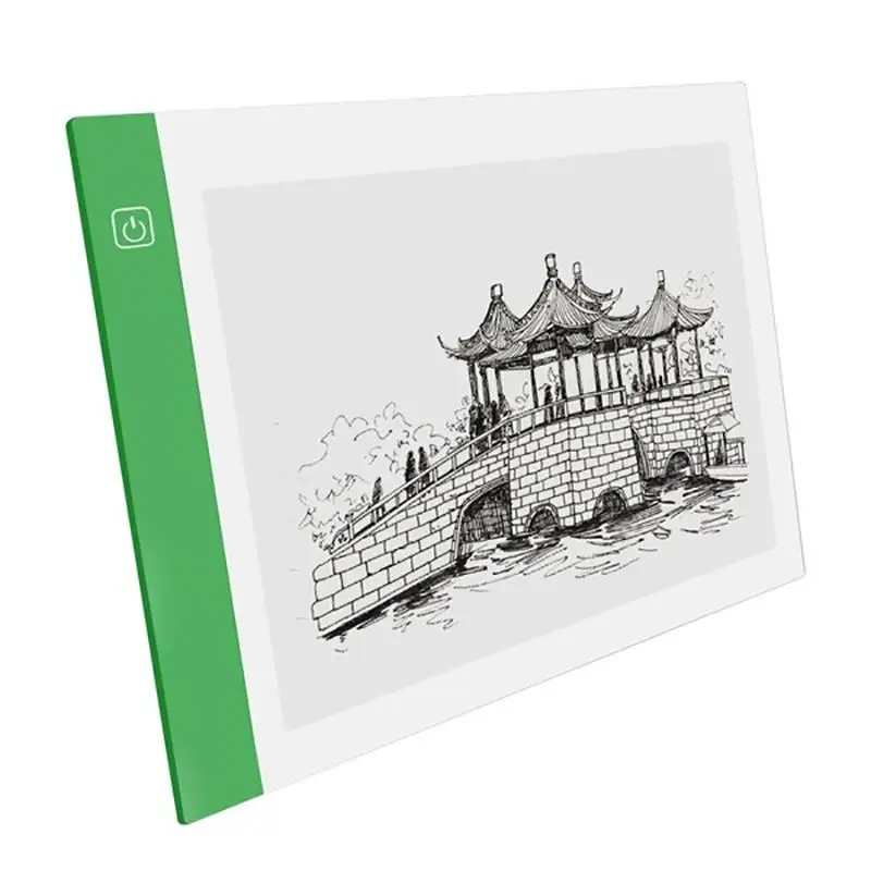1Pc A4 USB Powered Ultra-thin LED Drawing Board Aritist Tattoo Stencil Board Light Box Tracing Drawing Pad Table 3 Level Dimming
1Pc A4 USB Powered Ultra-thin LED Drawing Board Aritist Tattoo Stencil Board Light Box Tracing Drawing Pad Table 3 Level Dimming
