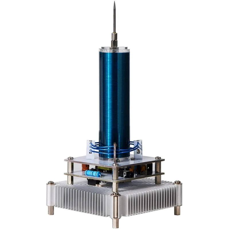 Bluetooth музыкальный акустический динамик Tesla Coil Arc плазменный динамик беспроводная передача экспериментная настольная модель игрушка, штепсе...
Bluetooth музыкальный акустический динамик Tesla Coil Arc плазменный динамик беспроводная передача экспериментная настольная модель игрушка, штепсе...