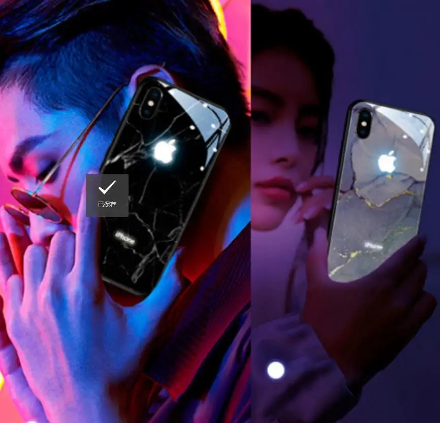 Call Glow Sound activated Luminating Phone Case For Apple Iphone 11 12 Pro Max 7 8 PLUS X XR Music Call Glowing Glass Back Cover
Call Glow Sound activated Luminating Phone Case For Apple Iphone 11 12 Pro Max 7 8 PLUS X XR Music Call Glowing Glass Back Cover