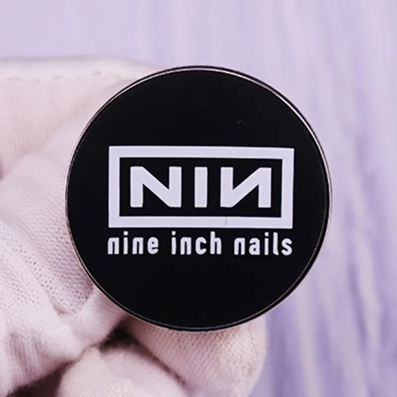 Nine Inch Nails NIN Industrial Band Enamel Brooch Pins Metal Badges Lapel Pin Brooches Jackets Jeans Fashion Jewelry Accessories
Nine Inch Nails NIN Industrial Band Enamel Brooch Pins Metal Badges Lapel Pin Brooches Jackets Jeans Fashion Jewelry Accessories