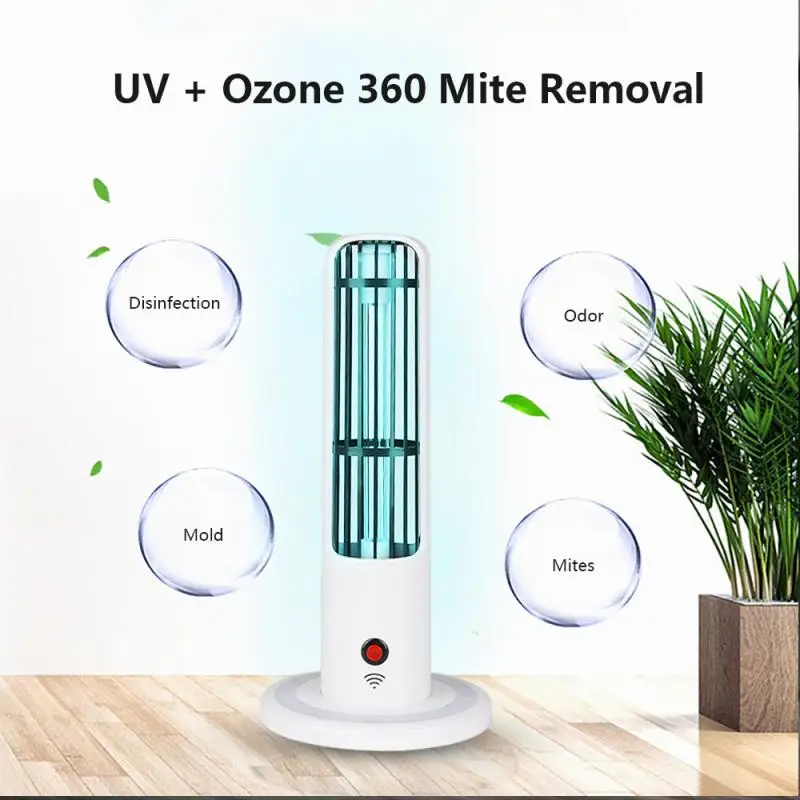 Фото UVC бактерицидная стерилизация озоновая лампа ультрафиолетовый светильник для
