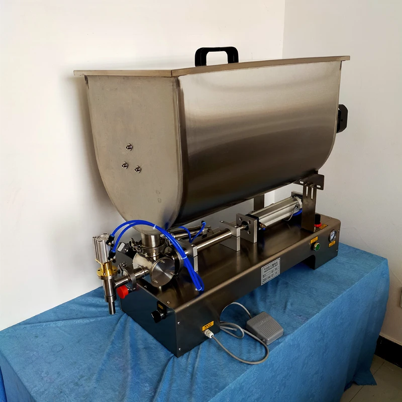 Single Head U Type Paste Filling Machine Pneumatic Milk Olive Oil Filling Machine 180W With Stirring Function
Single Head U Type Paste Filling Machine Pneumatic Milk Olive Oil Filling Machine 180W With Stirring Function