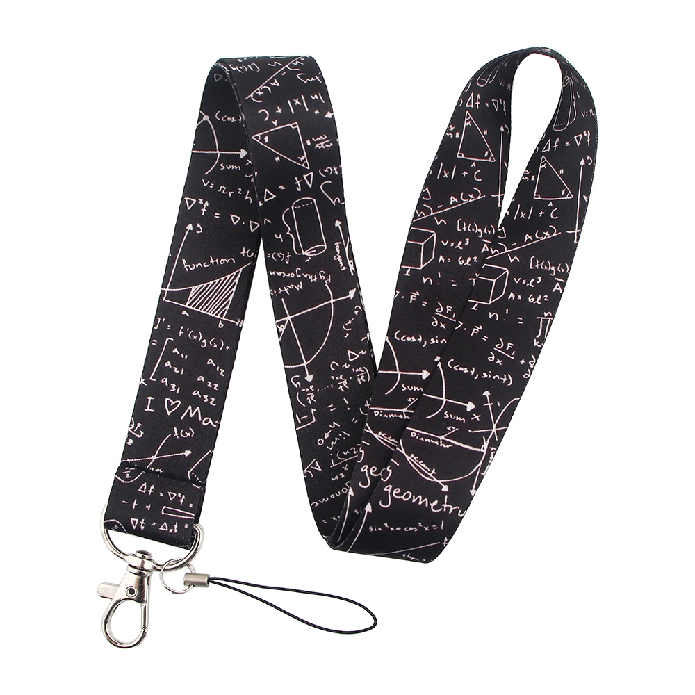 YL249 Advanced Mathematical Formula Lanyards for Key lanyard Card ID Badge Holder Key Chain Hang Rope Key Rings
YL249 Advanced Mathematical Formula Lanyards for Key lanyard Card ID Badge Holder Key Chain Hang Rope Key Rings