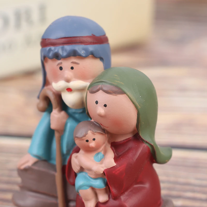 Christ Nativity Of Jesus Ornament Gifts Nativity Scene Crafts Resin Christmas Manger Decoration Catholic Miniatures Figurines
Christ Nativity Of Jesus Ornament Gifts Nativity Scene Crafts Resin Christmas Manger Decoration Catholic Miniatures Figurines