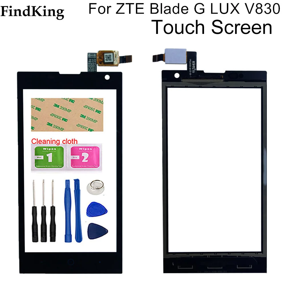 Дигитайзер для ZTE Blade G LUX V830W сенсорный экран Kis 3 Max V830 панель стекло объектив