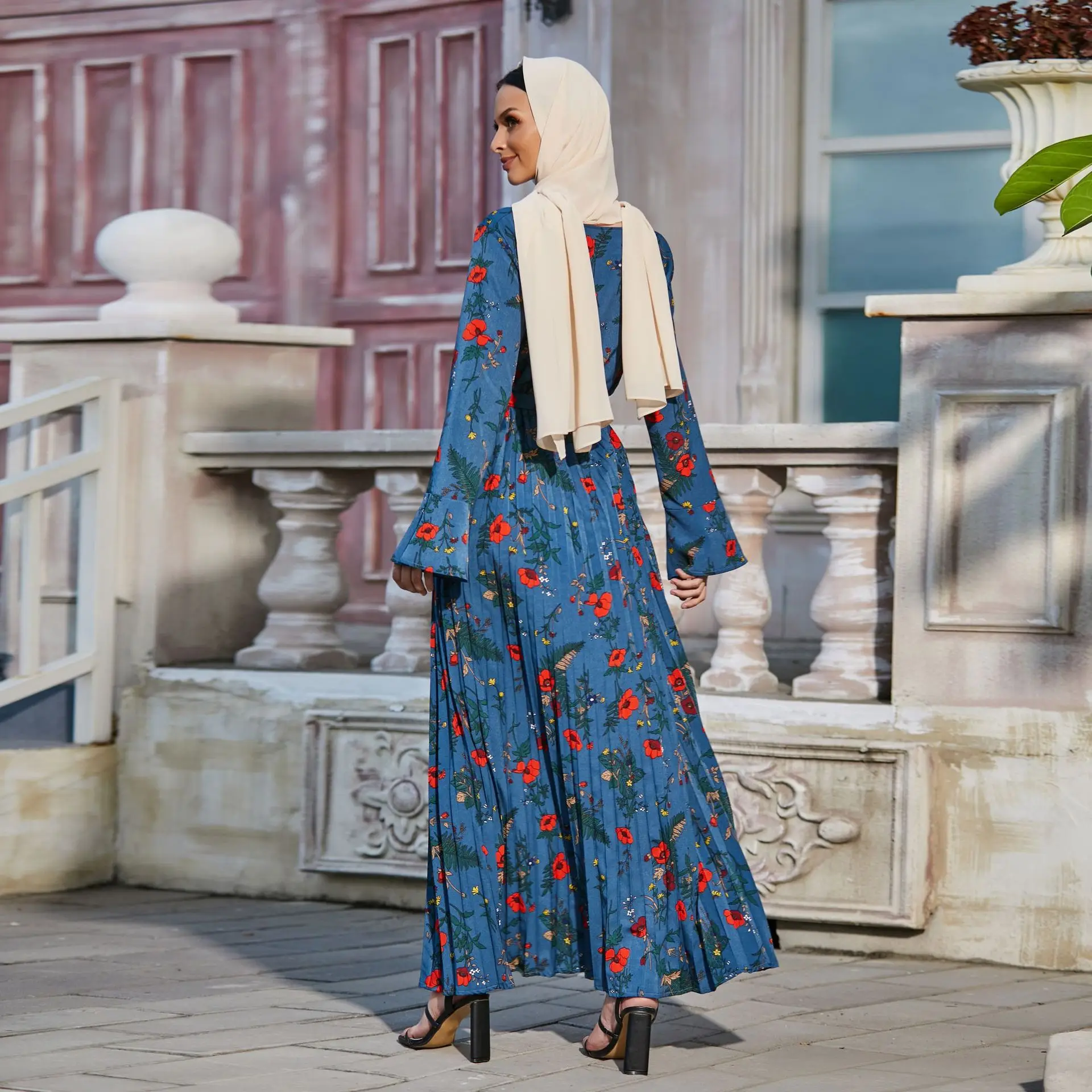 Abaya Dubai Turkish Muslim Fashion Printed Clothing Kaftan Islamic Clothing Indian Clothing Women's Robe Musulman Femme Vestidos
Abaya Dubai Turkish Muslim Fashion Printed Clothing Kaftan Islamic Clothing Indian Clothing Women's Robe Musulman Femme Vestidos