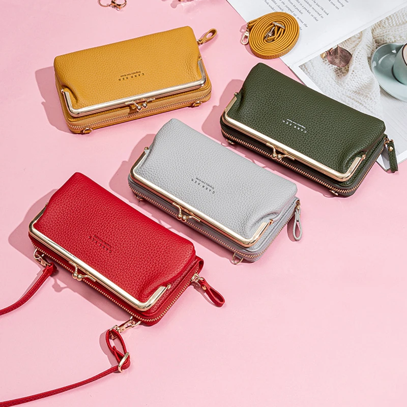 Роскошная женская сумка с карманом для сотового телефона, мягкая кожаная маленькая сумочка на плечо, Женский мессенджер через плечо, Дамски...
Роскошная женская сумка с карманом для сотового телефона, мягкая кожаная маленькая сумочка на плечо, Женский мессенджер через плечо, Дамски...