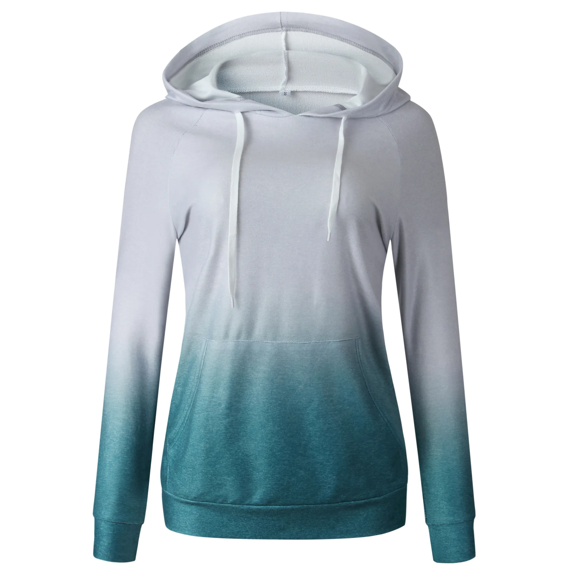 Gradation Print Hoodies Women Patchwork Packet Slim Sweatshirt Long Sleeve Pullovers Drawstring Hooded Autumn Thin Female Tops
Gradation Print Hoodies Women Patchwork Packet Slim Sweatshirt Long Sleeve Pullovers Drawstring Hooded Autumn Thin Female Tops