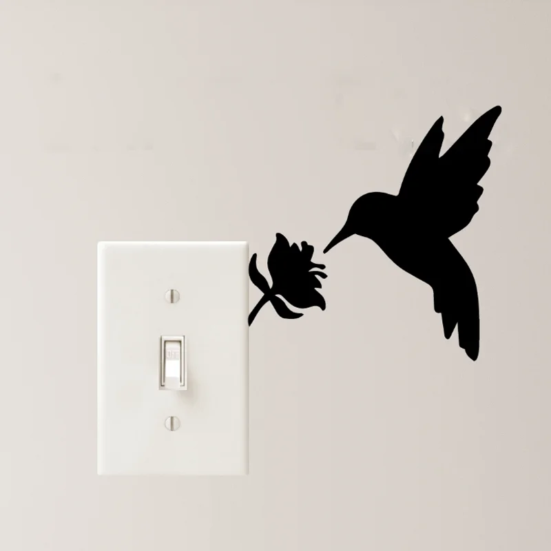 Hummingbird Flower Vinyl Decal Sticker Light Switch Sticker Car Windows LaptopKids Nursery Home Decor
Hummingbird Flower Vinyl Decal Sticker Light Switch Sticker Car Windows LaptopKids Nursery Home Decor